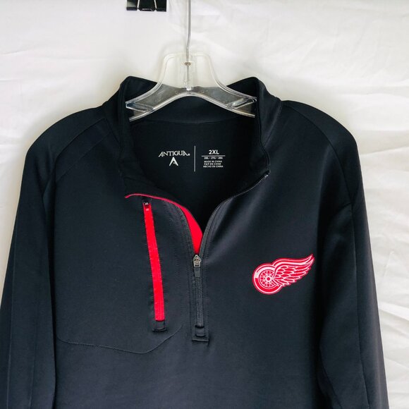 Detroit Redwings Antigua Men's Size 2XL Long Sleeve Pullover - Picture 2 of 5
